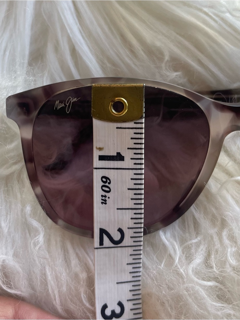 Maui Jim "Isola" MJ821-28E Oversized Cat Eye Tortoise Sunglasses, Retailed $346 - Picture 9 of 10